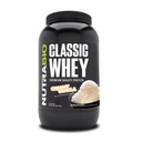 NutraBio Classic Whey Protein Powder- 25G de Protein Por Scoop - Full-Spectrum Amino Acid Profile - No Fillers, Colores Artificiales, Preservadores - Bajo Glycemic Index - Creamy Vanilla, 2 libras