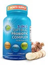 Probióticos con Enzimas Digestivas y Prebiótico para Mujeres y Hombres - Complejo multienzima multiprobiótico de 3 en-1 para la salud de Gut - Maximum Absorption Delayed-Release Capsules