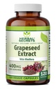 Herbal Secrets Grapeseed Extract 400 mg 120 Veggie Capsules Suplemento - Non-GMO - Gluten Free