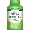 Verdad de la naturaleza Ultra Soy Lecithin 1200 mg TEN 120 Softgels TENIDO Non-GMO, Gluten Free Supplement