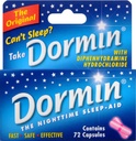 Dormin Nighttime Sleep-Aid - 72 cápsulas, Pack de 6