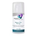 Excelencia Orgánica Balance Plus Terapia - USP Bioidentical Orgánica Progesterona Crema para Mujeres - con Fitoestrógenos - para Alivio de la Menopausa y Equilibrio de Hormonas Naturales, 3.3 fl oz (100g)