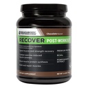 BODi Recover Whey Protein Powder Blend – Post-Workout Chocolate Whey Suplemento para la recuperación del músculo con 20g Proteína, BCAAs, Extracto de granada - Recuperación rápida - 20 Tub de servicio