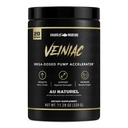 Anabólica Warfare Veiniac Muscle Pump Activador Suplemento Estimulante Libre Pre-Workout con L-Citrulline, Betaine Anhydrous, & Añadido AGMassTM, Aumenta el óxido nítrico*, Natural 20 Servimientos