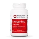 PROTOCOLO PARA LA VIDA BALANCE L-Arginina 1000mg - Aminoácidos - Urea Detox - Protección de proteínas - 120 Veg Caps