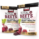 Empaquetadura del factor de fuerza Beets totales de la presión arterial del corazón Ultimate Soporte Cerdos con CoQ10, Piñón de remolacha, Extracto de semilla de uva, Suplemento de presión arterial para la circulación " Flujo de sangre, 120 Soft