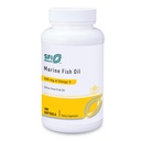 Klaire Labs SFI Health Marine Fish Oil - Ultra Pure 300 Milligrams EPA & 200 Milligrams DHA Omega 3 Unflavored Fish Oil with No Fishy Taste, Cholesterol-Free &amp; Gluten-Free (100 Softgels)