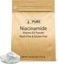 Ingredientes originales puros Niacinamide 4oz Sin fluido, sin gluten