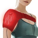 Hombro-calentado-pad-calor-Wrap - 3 niveles de calor Calefacción Pad para el dolor de hombro para hombres mujeres hombro congelado dolor