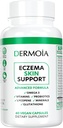 Suplementos de Eczema - Píldoras de Eczema Dyshidrotic Fórmuladas para Adultos - Proporcionando Eczema Relief, Enfocando la Intervención de Eczema, Esquía Seca Irritada y Mejorada con Suplementos de Psoriasis