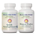 Dr Clark Store Quick para-Zap Cleanse &amp; Mimosa Pudica – Powerful Cleanse, Detox Support &amp; Gut Health Formula