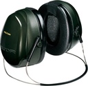 3M - H7B Peltor Optime 101 Detrás de la cabeza, protección auditiva, protectores del oído, NRR 26 dB Green