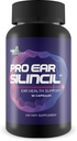 Pro Ear Silincil - Asistencia para la salud de oídos - Ayuda a reducir el anillo de oído " Buzzing - Soporte Reducción de la hinchazón " mejorada de la sangre - Promover el oído óptimo - Turmérico, vitamina C, ajo