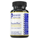 Premier Research Labs PneumoVen - Lung Support Supplement w/Bromelain & NAC, Lung Health Support Vitamins, Lung Cleanse - 60 cápsulas