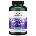Swanson Calcium Citrate Complex Bone Muscle Nerve Health Pressure Support Mineral Supplement 250 mg Calcium (from Citrate & Carbonate) 100 Capsules