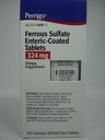 Sulfato ferroso 324mg Tablas rojas cubiertas por Enteric 100count