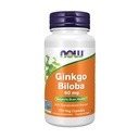 AHORA Suplementos Alimentarios, Ginkgo Biloba 60 mg, 24% Extracto Estándarizado, Proyecto No OGM Verificado, 120 cápsulas Veg