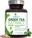 Green Tea Extract Capsules 1000mg 98% Standardized EGCG - 3X Strength for Natural Energy - Heart Support with Polyphenols - Gentle Caffeine - 240 cápsulas