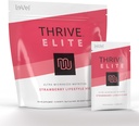 Le-Vel Thrive Elite Protein Shake ¦ Gluten-Free, Protein Blend con BCAAs, Probióticos & Enzymes ANTE16 Servings - Single Packets, Strawberry
