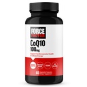 Factor de fuerza CoQ10 100mg, Coenzyme Q10 Suplemento de salud cardíaca con absorción aumentada, Coq 10 de grado Premium, Vegan, Dairy Free, Gluten Free y Non-GMO, 60 cápsulas vegetales