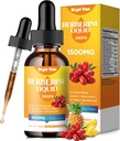 Bereberina Suplemento Liquid Drops- Berberine 1500mg con canela de Ceylán, Melón de Bitter, Banaba Leaf, Turmérica para Immune, Sistema de Digestión, Apoyo al Corazón, Flavor de Pineapple Natural, 2 Fl Oz