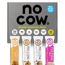 Ninguna vaca barras de proteína vegana, paquete de muestreo de marca mejorado Ø 20g Proteína basada en plantas, sin gluten, libre de lácteos, libre de soja, Keto Friendly, bajo azúcar, barras de alta fibra de Snack
