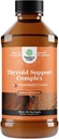 Suplemento de soporte de tiroides de alta absorción - Suplementos de yodo líquido vegano para soporte tiroides para mujeres y hombres con mio-Inositol Selenio y Nettle de Stinginging para energía y foco mejorado