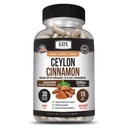 Kaya Naturals Ceilán Suplemento de canela Silencioso 1200 mg por Serving, Vegan - No GMO &amp; Gluten Gratis - 30 cápsulas
