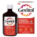 Geritol, Vitamina Líquida y Suplemento de Hierro, Apoyo Energético, Contiene Alta Potencia B-Vitamins e Hierro, Tasting agradable, Fácil de Tragar, Sin Dulces Artificiales, No GMO, 12 Oz