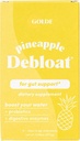 GOLDE Pineapple Debloat - Suplemento Probiótico para Alivio de Bloat Natural y Equilibrio Digestivo Durmiente - Vegan, Keto, Low-Sugar - 8 Servimientos