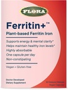 Flora Ferritin+ Delayed-Release Iron Supplement - Plant-Based Iron Supplement - Blood Cell & Energy Support - Vegan &amp; Gluten-Free - Blister Pack - 30 Vegan Capsules