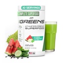 JYM Greens Super Food Powder for Performance, Watermelon Cucumber, Spirulina, Mushrooms, Vitaminas, BroccoPhane & Broccoli, Men &amp; Women, 30 Servings