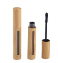 2PCS 6ml Bamboo Eyelash Tubo Relleno de vacío maquillaje cosmético sujetador de contenedores para Mascara Eyelash Growth Oil