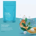 Energy Caffeine Mints (90), Sugar-Free, Vegan, Sin gluten, Peppermint. Boost Focus, Endurance with L-Theanine, Caffeine, B12 &amp; B6. Fast Acting, Pocket-Sized for Quick Energy.