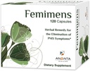 Ananta Medicare FEMIMENS Herbal Remedy for The Elimination of PMS Symptoms, Suplemento dietético - 120 cápsulas