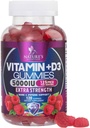 Vitamina D3 Suplemento Gummy 5000 UI (125 mcg) Vitaminas dietéticas D para hombres &amp; mujeres - Hueso, dientes, musculoso y apoyo a la salud inmunitaria, alta potencia VIT D3 La naturaleza no GMO &amp; Gluten Gratis - 120 Gummies