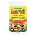 Naturalezas Plus Fuente de Afeitado de Energía de Vida, Creamy Granola - 1.1 lbs - Proporciona 13g Proteína completa, Vitaminas & Minerales - No GMO, Gluten Gratis, Vegetariano - 13 Servimientos Totales