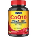 CoQ10 200mg Softgels con Vitamina E &amp; Omega 3-6 -9 & PQQ - Alta Absorción Coenzima Q10 con Bioperina Silencio Máximo Antioxidante Silencioso Apoyo al Corazón " Suplemento Celular de Producción de Energía Silencio 120 Servimientos