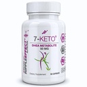 Bricker Labs 7-Keto DHEA Metabolite 50 mg Suplemento dietético para el apoyo metabólico y balance energético, 60 cápsulas