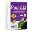 Prunelax Ciruelax Maximum Relief Laxative Tablets with Natural Senna for Occasional Constipation, Senna Extract, Vegan &amp; Gluten-Free, Gentle Overnight Relief - 60ct