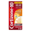 Cortizone-10 Intensificación máxima del agua de fuerza Intensiva Intensificación del agua, 1% Hidrocortisona, Acción rápida, Crema Anti-Itch para Bites, Rash, Eczema, Psoriasis, Poison Ivy, Oak, Sumac &amp; More, 2 oz