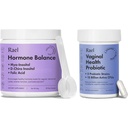 Suplemento de Rael para Mujer Bundle - Equilibrio de Hormonas, Fertilidad &amp; Ovarian Support (30 Day Supply) " Probióticos, Enzimas Digestivos, Salud de la Tracto Urinaria (30 Day Supply)