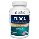 Dr. Berg TUDCA Supplement (Tauroursodeoxycholic Acid) - Fórmula poderosa para la salud del hígado, flujo de bilis, soporte para la vesícula y salud digestiva* - 30 cápsulas