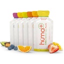 Huma Plus (Doble Electrolytes) Chia Energy Gel, Variety Pack, 12 Gels - Stomach Friendly, Real Food Energy Gels