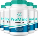 rize labs ProMind Complex Supplement, Organic Memory Supporting Formula to Strengthening The Brain, used to Boost Memory - Pack of 5(300 Capsules)