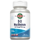 KAL Vitamina D3 &amp; Magnesium Glycinate, Enhanced Absorption Formula with BioPerine, Muscle & Bone Health Support, Immune Support &amp; More, Non-GMO, Gluten Free, 45 Servings, 90 VegCaps