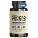 VINATURA Dihidroberine Suplemento con canela de Ceylán, 500 mg - (Patented GlucoVantage Super Berberine), Tal vez Berberine 5X Más absorbible - 30 cápsulas