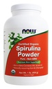 AHORA Suplementos Alimentarios, Orgánica Certificada, Polvo Espirulina, Rico en Beta-Caroteno (Vitamin A) y B-12 con Clorofila GLA natural, 1- libras
