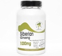Siberian Ginseng 1000mg ~ 100 cápsulas - No aditivos ~ Suplementos de la naturaleza