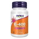 AHORA Alimentos Suplementos, Vitamina E-400 UI Tocoferoles mixtos, Protección antioxidante*, 50 Softgels